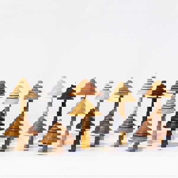 The Arboretum Handmade Wooden Forest - Shrubs and Amazons Ornaments