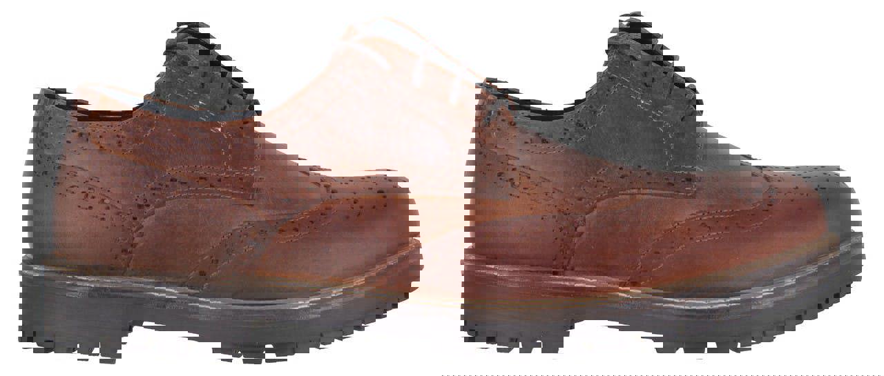 Thomas Crick Rydal Mens Casual Smart Brogue Leather Lace Up Shoes