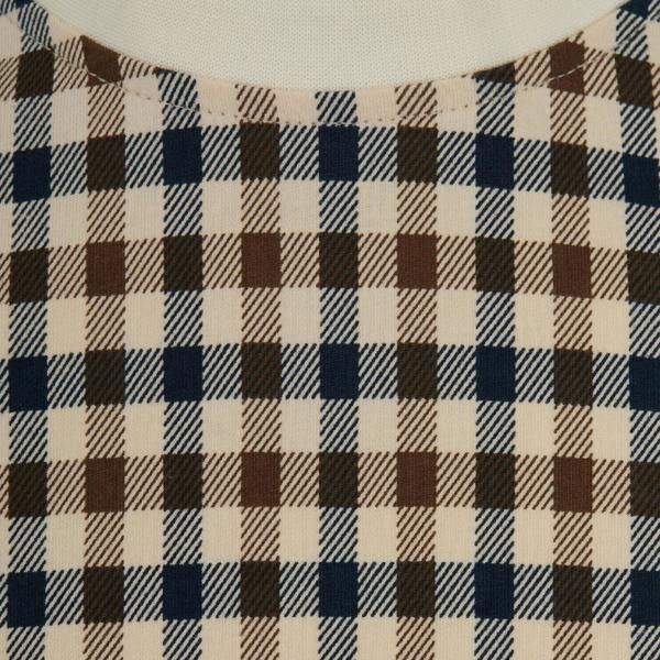 Aquascutum Active CHECK T SHIRT  AA B006 TS007 01 OLD WHITE T-Shirt Mens M