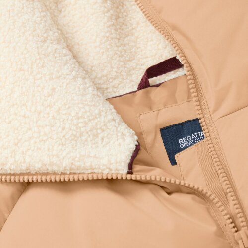 Regatta Womens/Ladies Kayana Padded Jacket - Barleycorn/Light Vanilla
