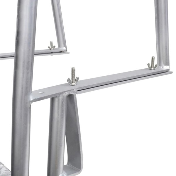 Berkfield 4-Step Dock/Pool Ladder Aluminium 167 cm