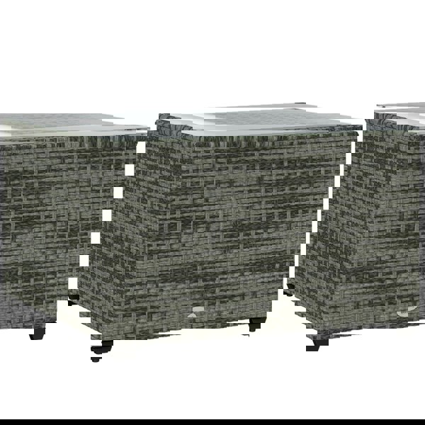Rattan Side Table