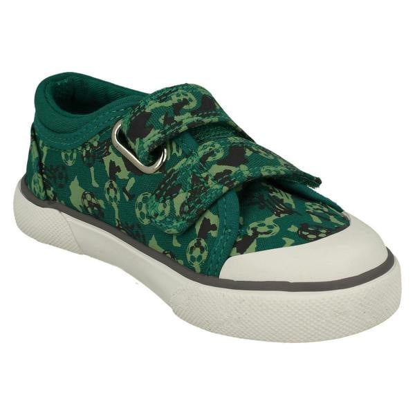Start-rite Boys Startrite Football Detailed Canvas Shoes Kickabout