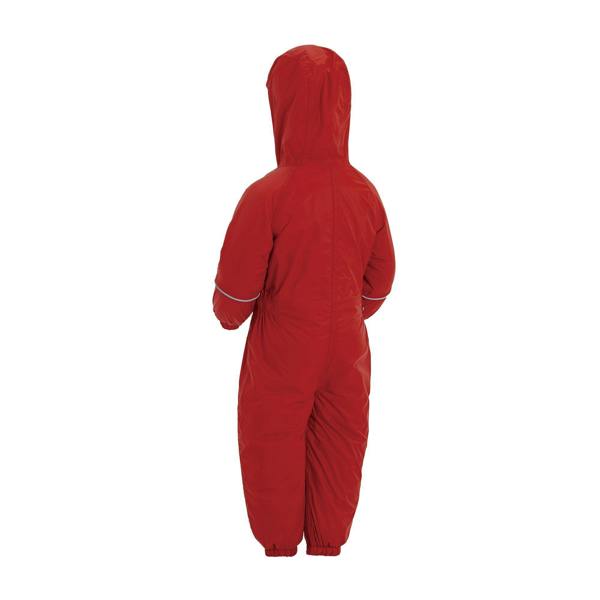 Regatta Great Outdoors Childrens Toddlers Splosh III Waterproof Rainsuit - Pepper - 