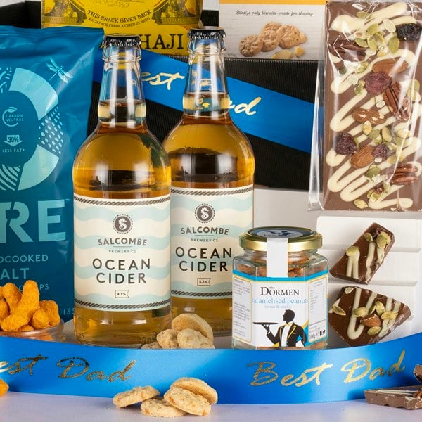 Virginia Hayward Dad's Cider & Snacks Gift