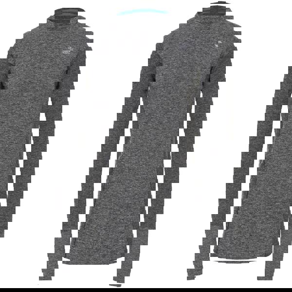 Trespass Mens Timo Long Sleeve Active Top - Black Marl - 