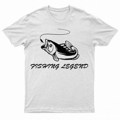 Adults Heavy Cotton "Fishing Legend" T-shirt