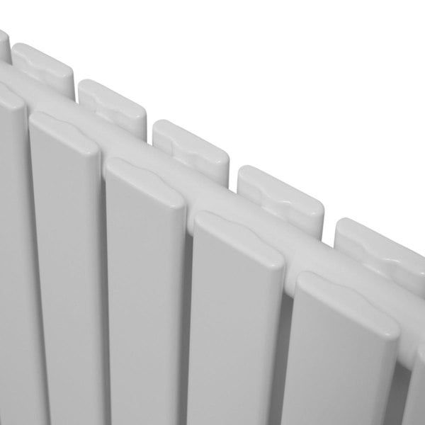 Designer Flat Panel Radiator - Gloss White (600mm x 910mm)