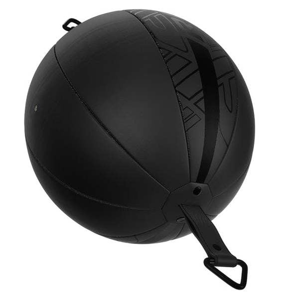 RDX Sports 3PC SPEED DOUBLE END BALL F6 MATTE BLACK PLUS + ROPE REGULAR + IRON FLOOR HOOK SILVER