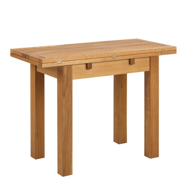 Wyld Haus Helsingor Natural Oak Effect Extendable Dining Table