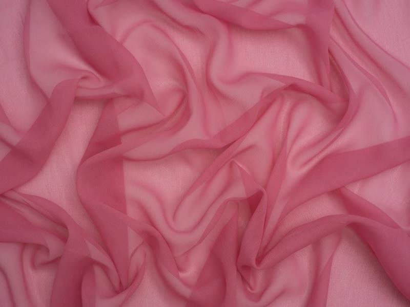 Minerva Core Range Minerva Light Sheer Chiffon Fabric - Plain Design Dressmaking Fabric, 110 cm / 44" Wide - per metre