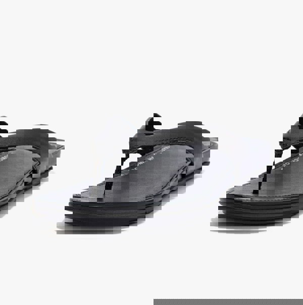 FitFlop GRACIE LEATHER Womens Flip Flops All Black