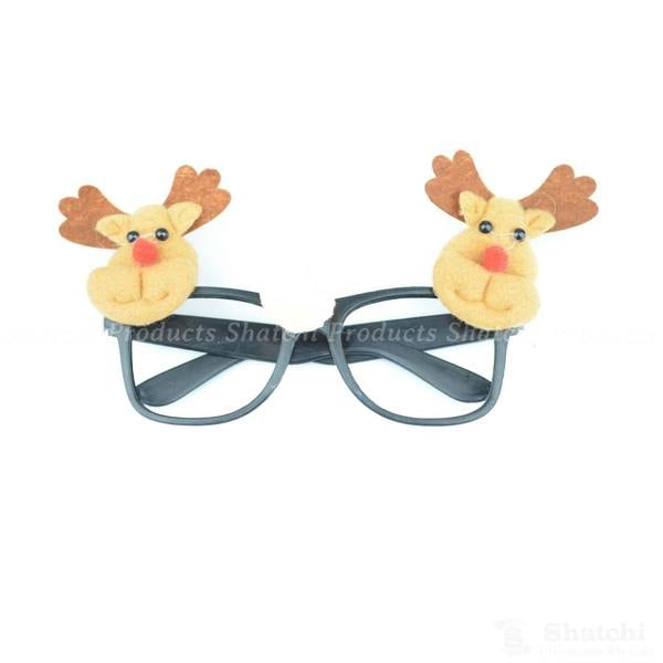 8 Pack Multicolour Christmas Novelty Glasses for Parties, Photo Booth Props and Fancy Dress Fun image 9