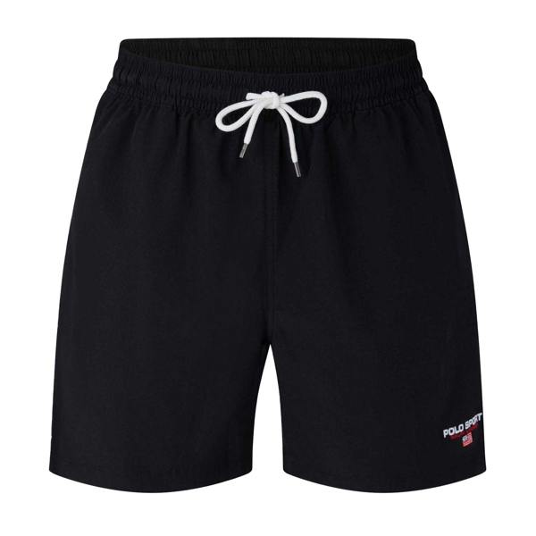 Ralph Lauren Mens Polo Swim Shorts - Black - 