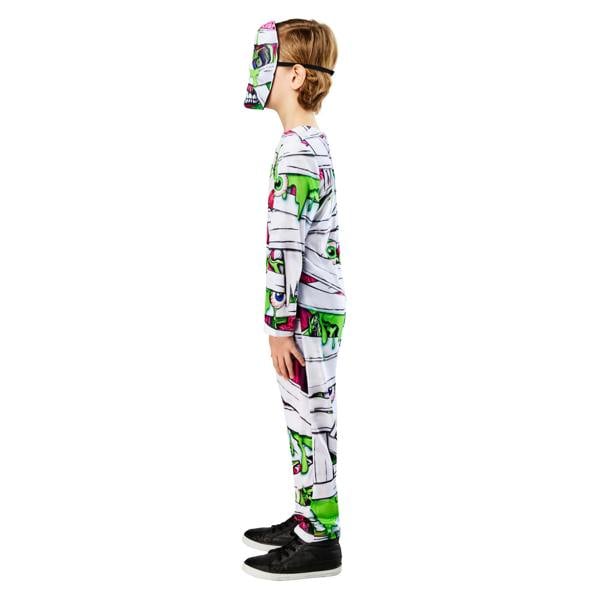 Bristol Novelty Pop Art Mummy Costume - Multicoloured
