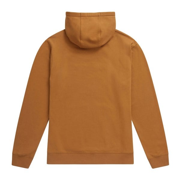 Animal Mens Driver Logo Organic Hoodie - Mustard