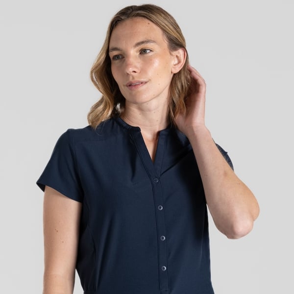 Craghoppers Women's Pro III Nosilife Casual Dress - Blue Navy