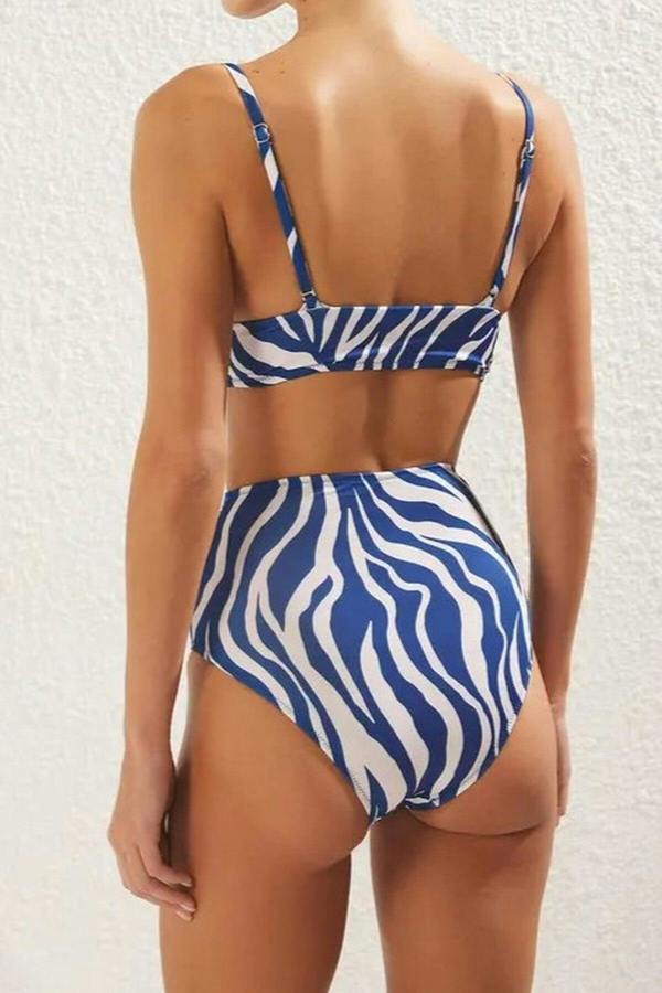 WOVCOR Slimming Effect Hipster Super High Waist Bikini Bottom