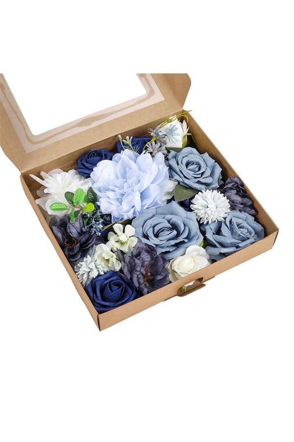 Living and Home Fake Flower Gift Box for Valentine’s Day Wedding