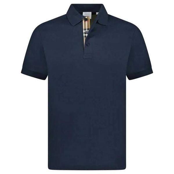 Burberry Mens Hartford Polo Shirt - Navy Black