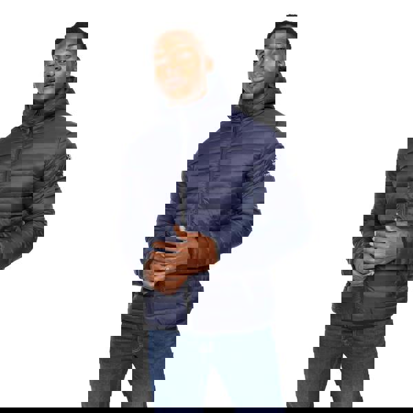 Crosshatch Mens Gattering Jacket - Navy