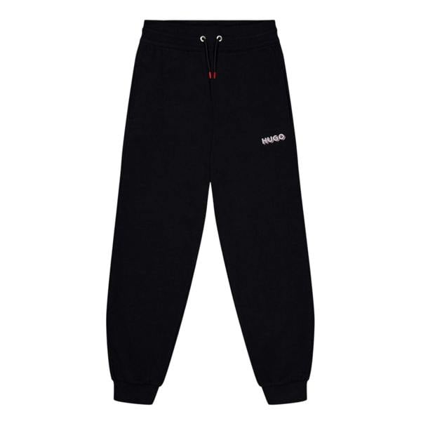 Hugo Unisex Adult Regular Joggers - Black - 