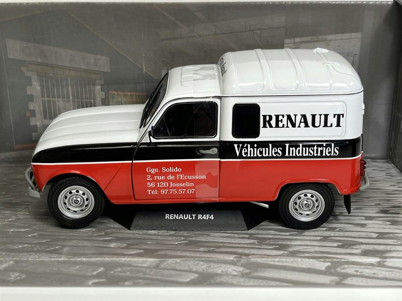 Solido Renault R4 F4 Renault Vehicule Industriel 1988 1:18 Scale 1802206