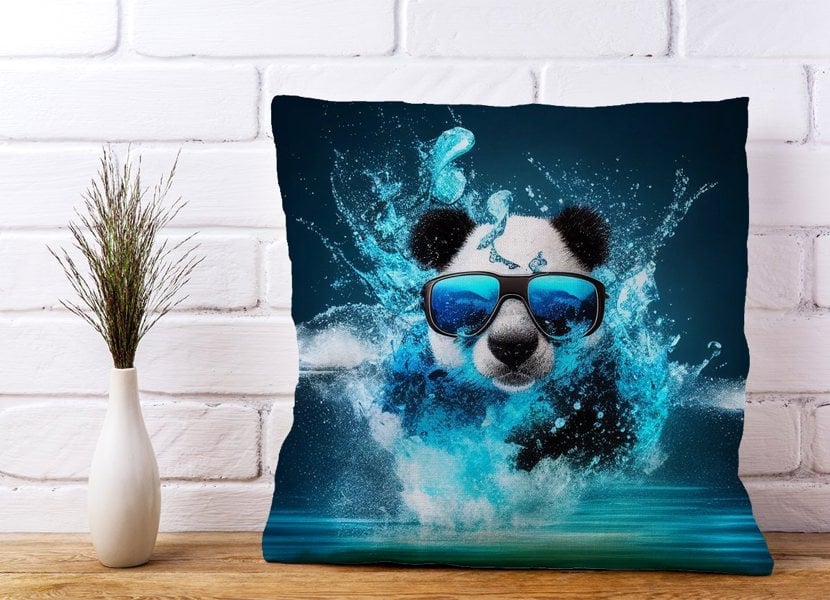 Warren Reed Panda Splashart Water Cushions