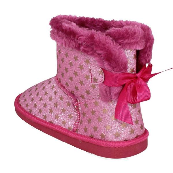 Spot On Girls Spot On Faux Fur Trim Ankle Boots