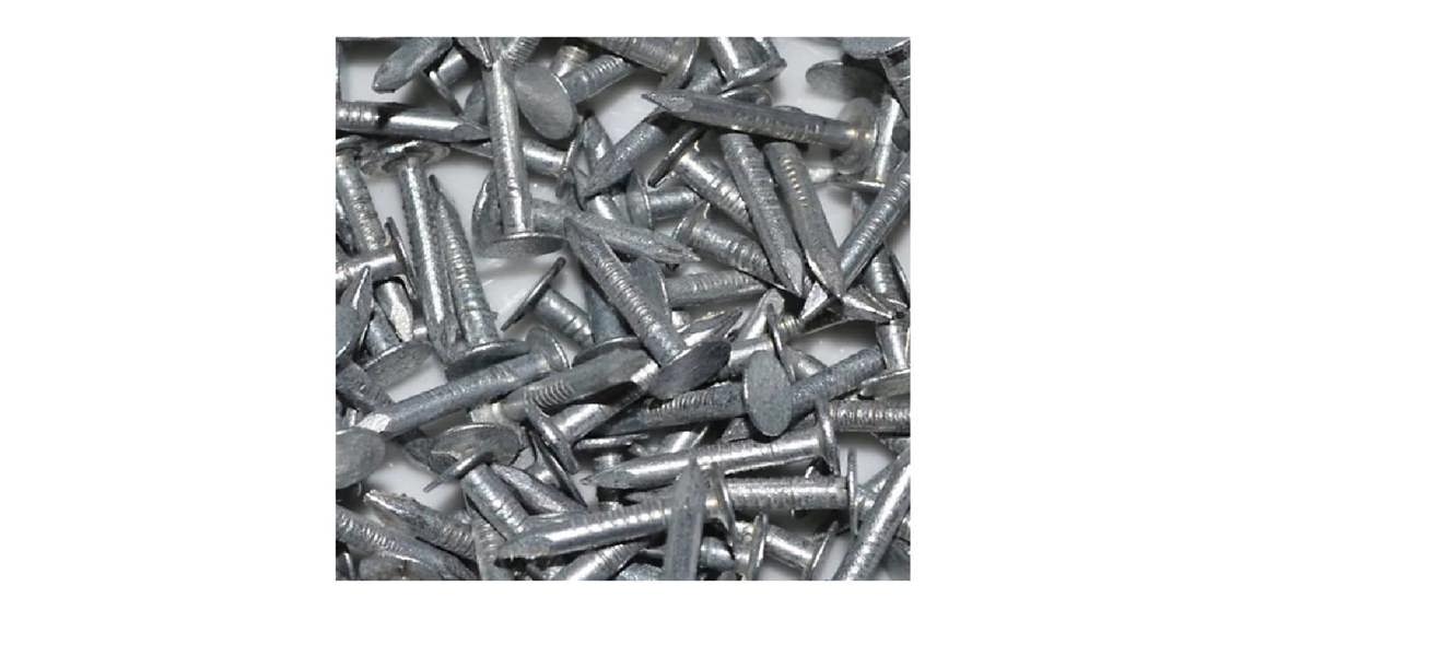 Forgefix Clout Nail Galv 2.65x50mm 500gm Bag