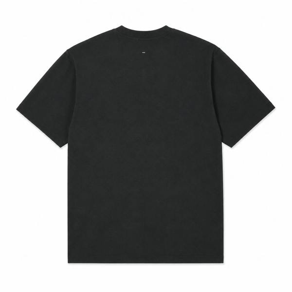 Snow Peak Recycled Cotton Heavy Short Sleeve T-Shirt Black