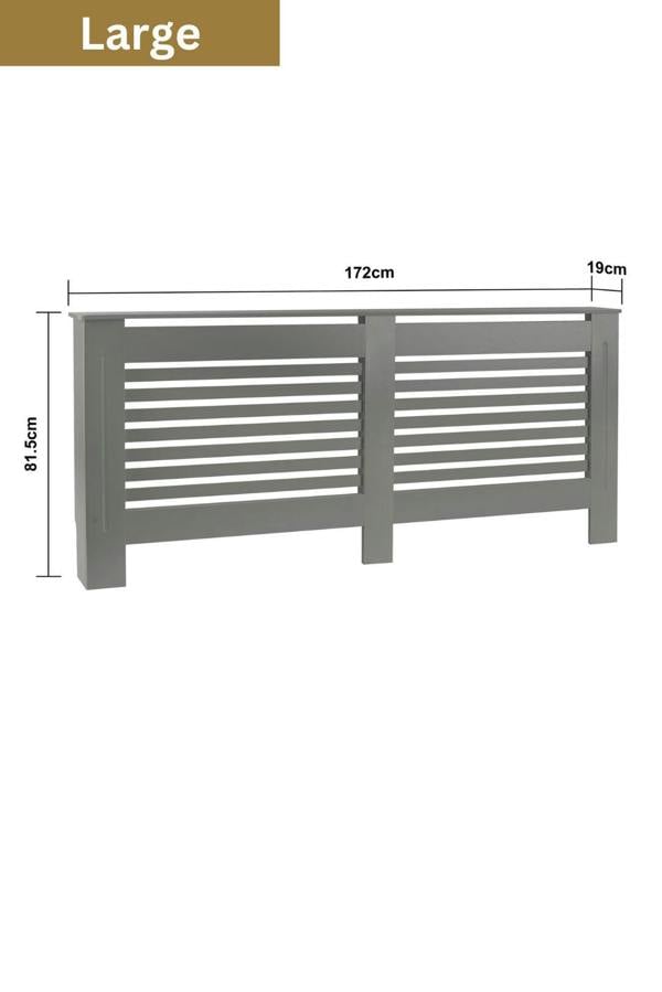 Groundlevel Wooden Radiator Cover