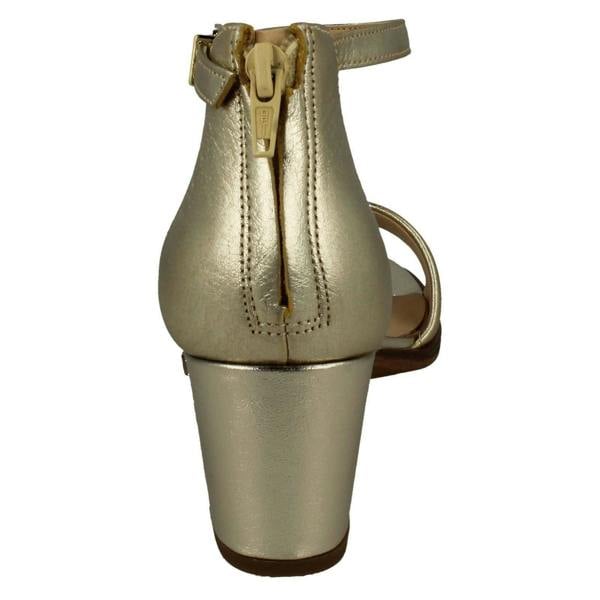 Clarks Ladies Clarks Heeled Strappy Sandals Kaylin60 2Part