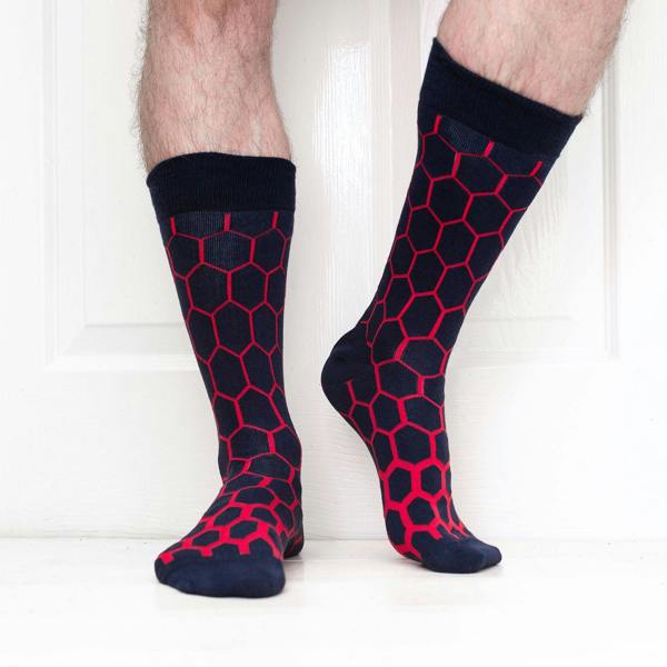 Jemsox The National Treasure: Luxury Organic Cotton Men’s Socks (5 Pack) | One Size UK 7-11