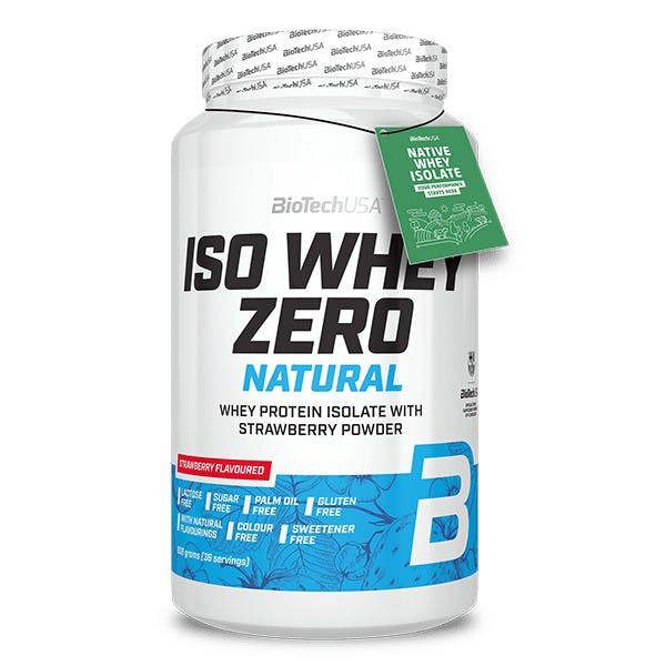 BioTechUSA Iso Whey Zero Natural, Strawberry - 908g
