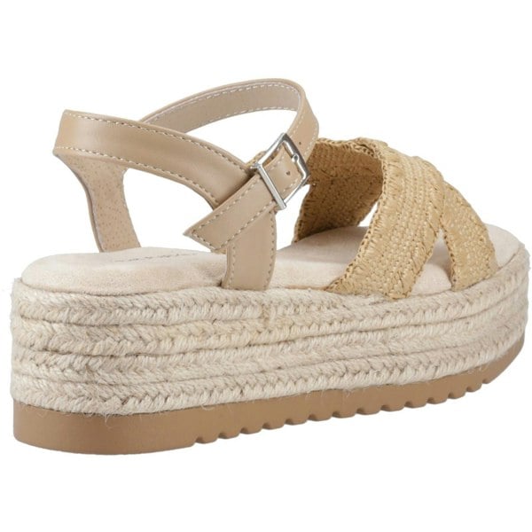 Hush Puppies Jemma Espadrille Polyurethane Women's Tan Sandals