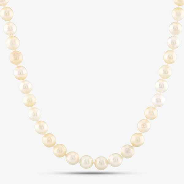 T. H. Baker Cultured Pearl 18 Inch Necklace STX5001 18