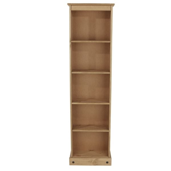 Core Products Corona Tall Narrow 5-Shelf Bookcase