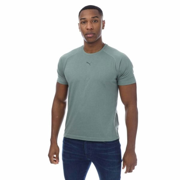 Puma Mens Running T-Shirt - Green