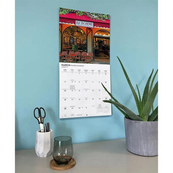 Parisian Lifestyle Calendar 2027, Wall Calendars, Month To View, Travel, Gift