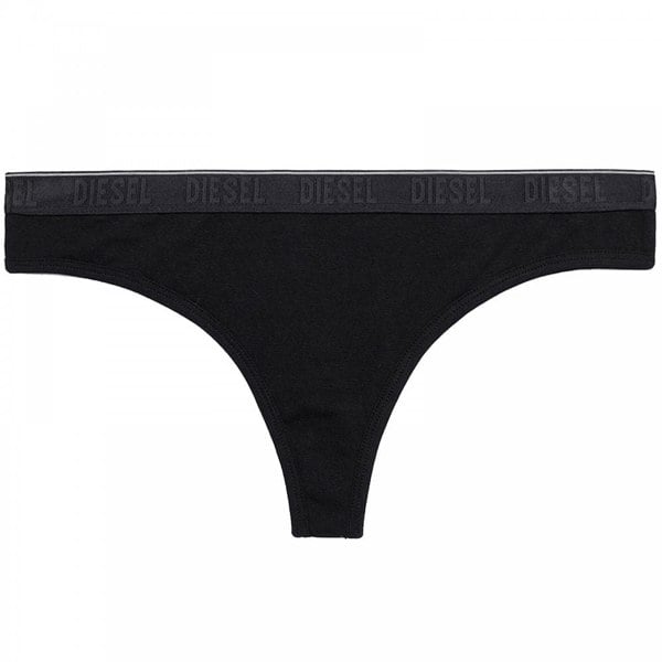 Diesel Ufst Starsy 3-Pack Thong, Black/Red/Black