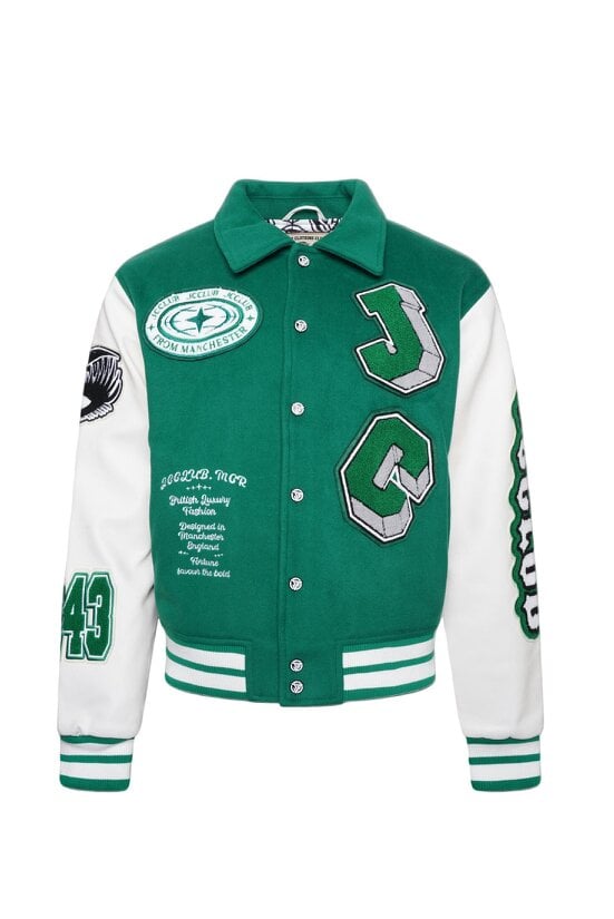 JCCLUB J Varsity Jacket - green