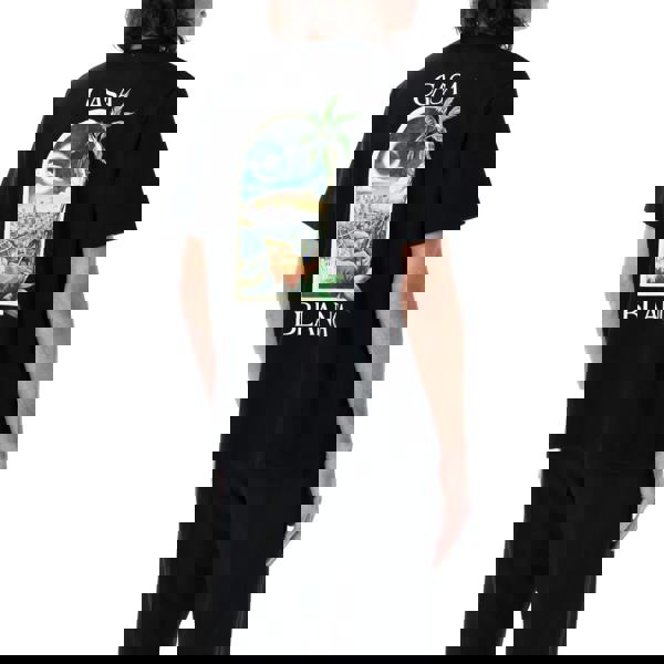 Casablanca La Night Printed T-Shirt Black T-Shirt