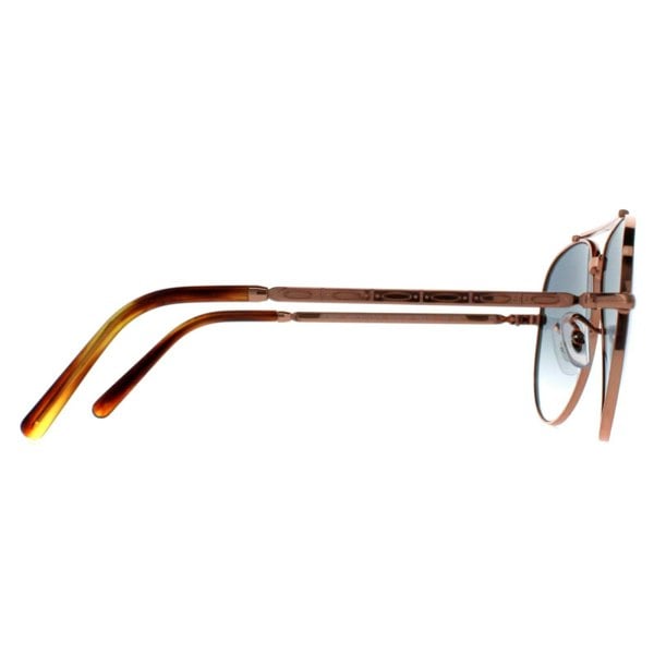 Ray-Ban Sunglasses RB3625 New Aviator 92023F Polished Rose Gold Blue Gradient