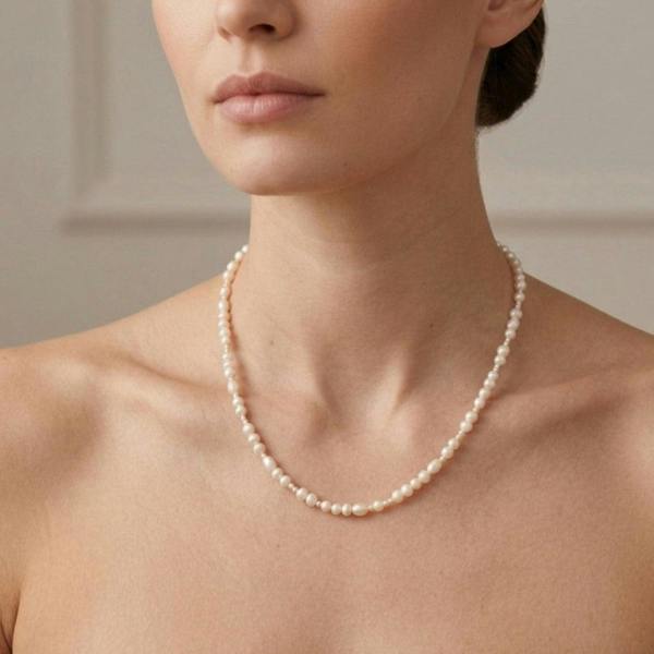Gold Trip Timeless Pearl Choker Necklace