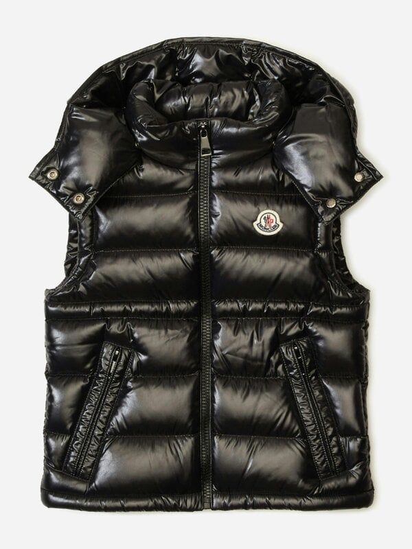 Moncler Enfant Girls Down Padded Maire Jacket in Black