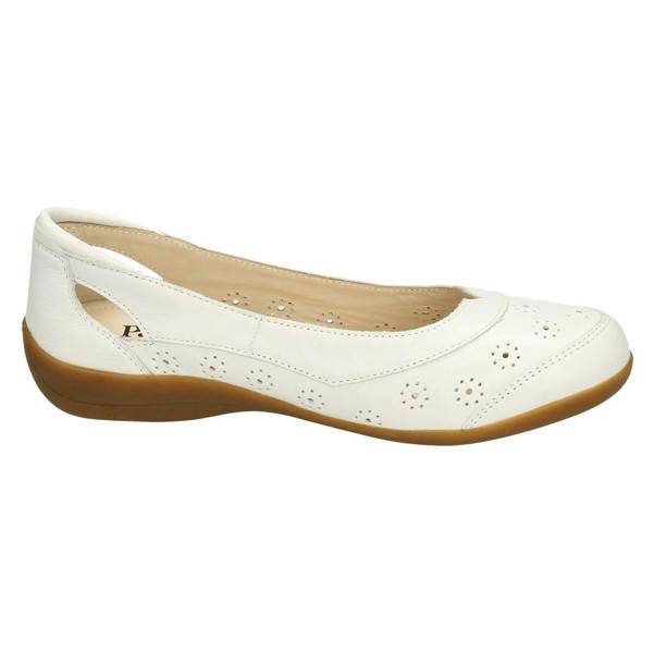 Padders Ladies Padders Cut Out Ballerina Flats Demi 2