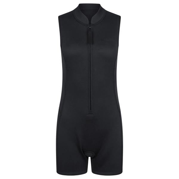 Mountain Warehouse Womens/Ladies Shorty Sleeveless Wetsuit - Jet Black - 