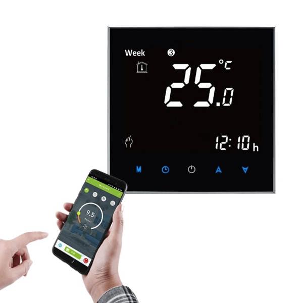 Mirrorstone Heating Mirrorstone 2000 WI-FI Touch Thermostat (Black, Silver & White Finishes Available)
