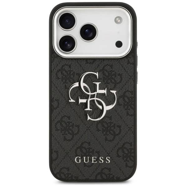 Guess Big 4G Classic Logo Case for iPhone 17 Pro Max 6.9" Black - GUHCP17XP4G4SMCK